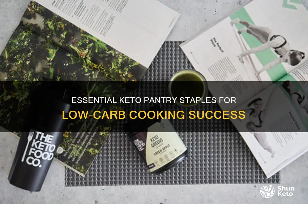 must have pantry items for keto diet