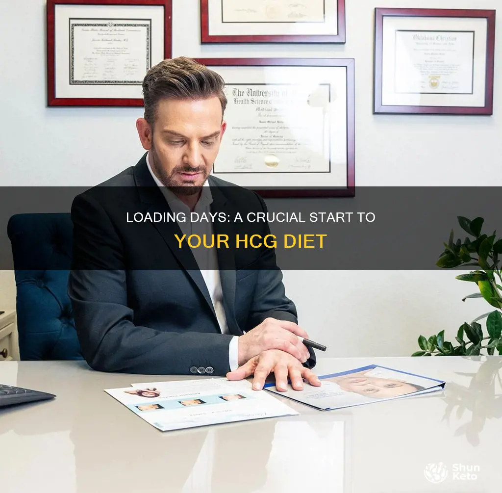 must i do the loading days when starting hcg diet