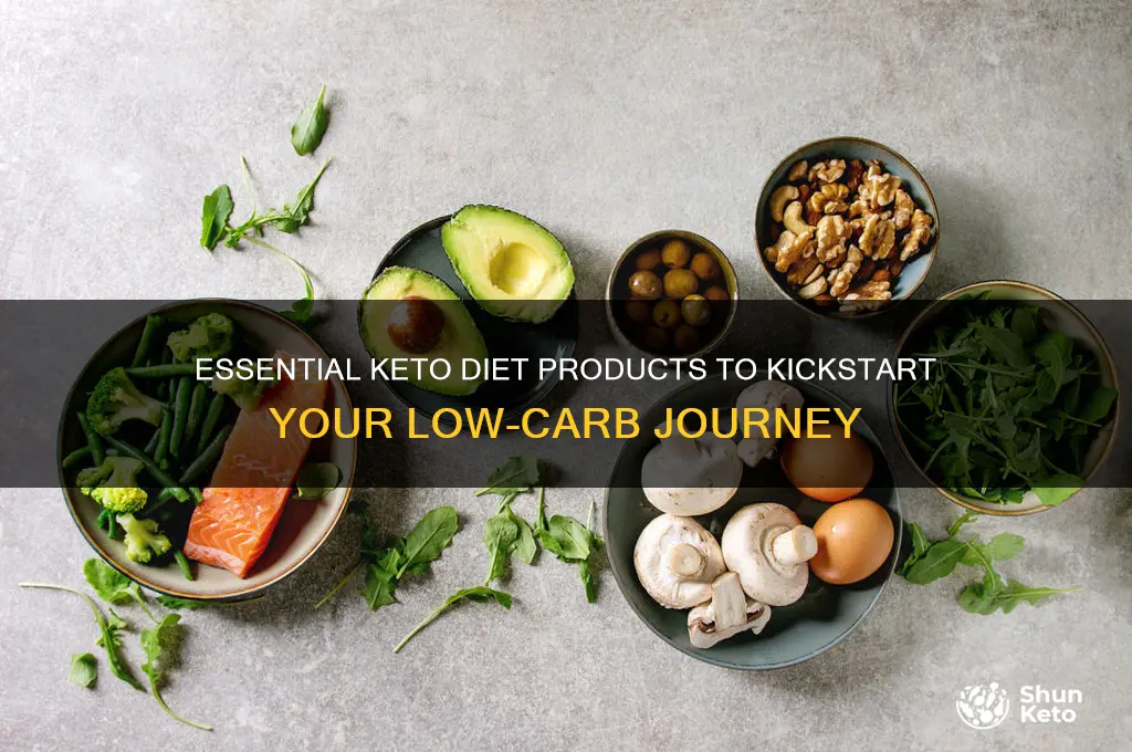 must products when starting keto diet