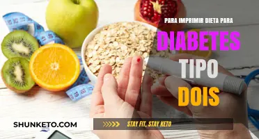 Controle o diabetes tipo 2 com dieta
