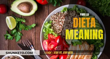 What Does 'Para La Dieta' Mean?