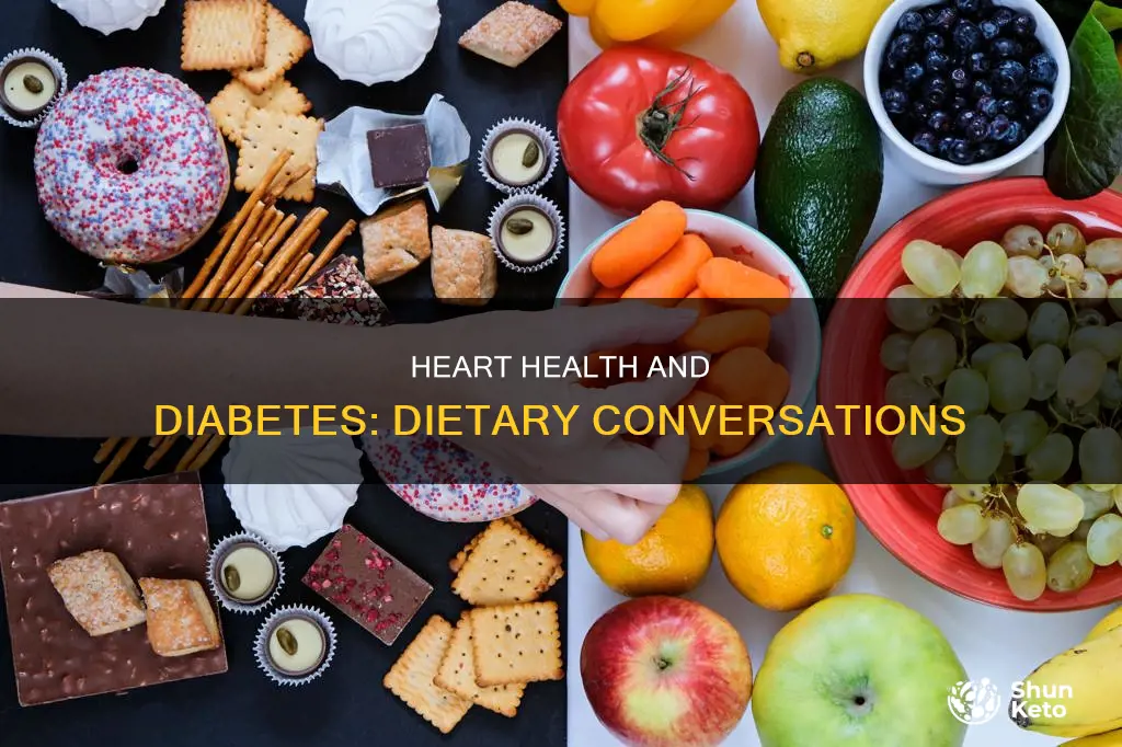 should a diabetic talk to a hear doctor about diet