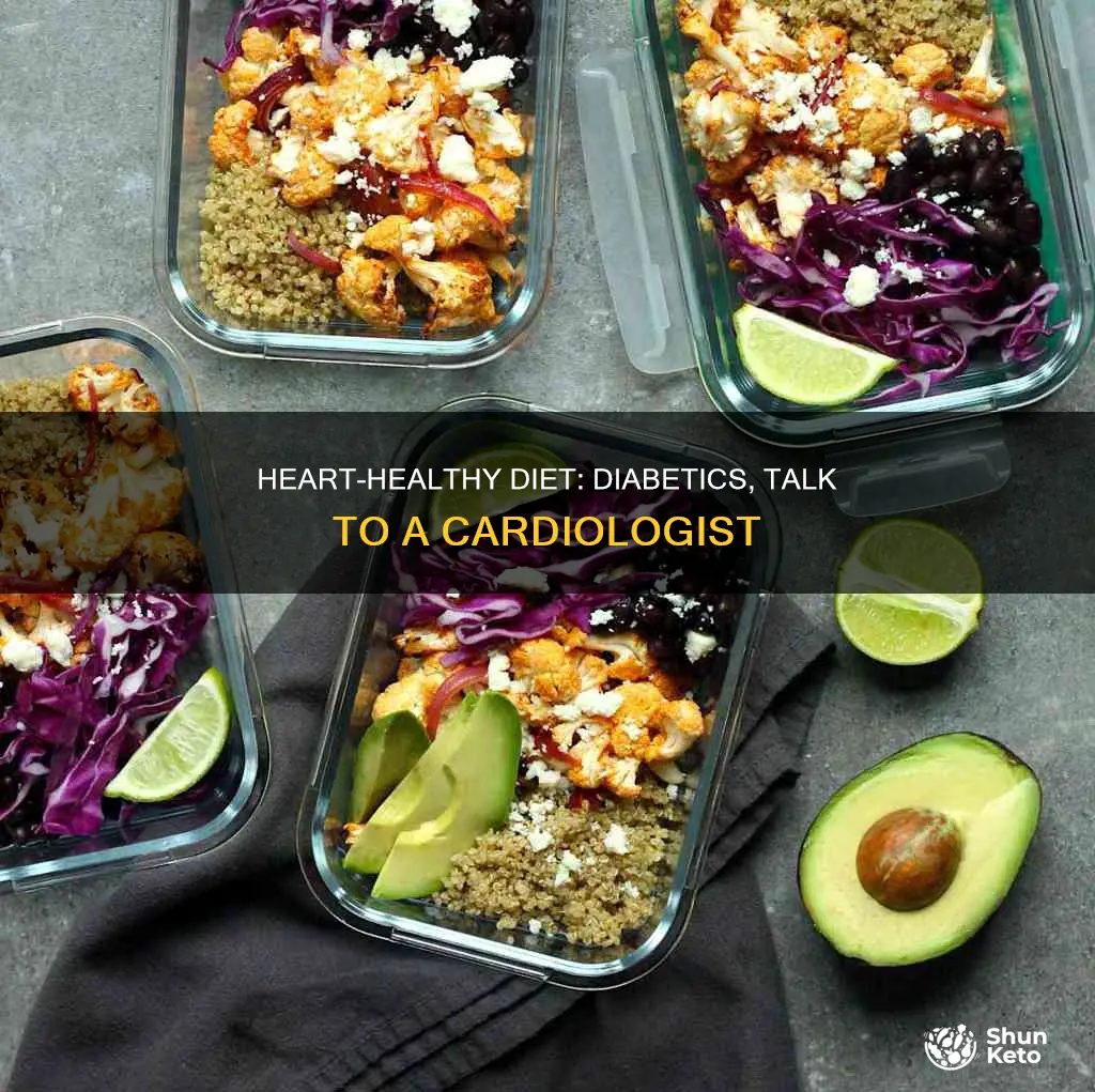 should a diabetic talk to a heart doctor about diet