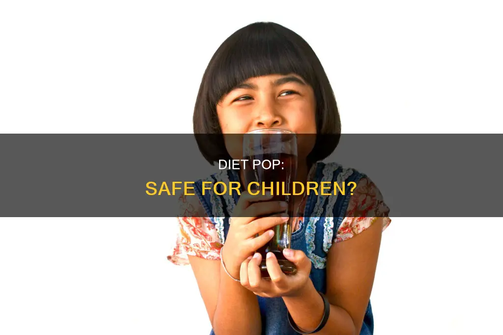 should children drink diet pop