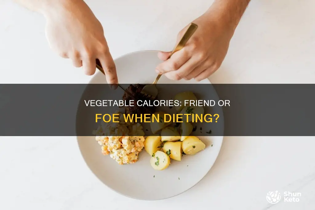should i count calories from vegetables when dieting