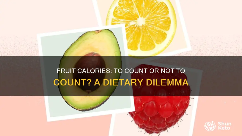 should i count fruit calories in my diet