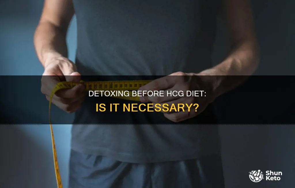 should i detox before starting hcg diet