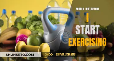 Dieting Before Exercising: A Good Strategy?