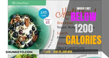 Calorie Counting: Is 1200 Enough?