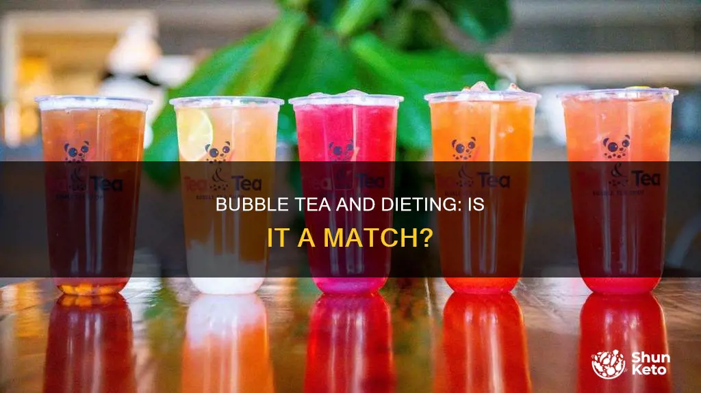 should i drink bubble tea when on a diet