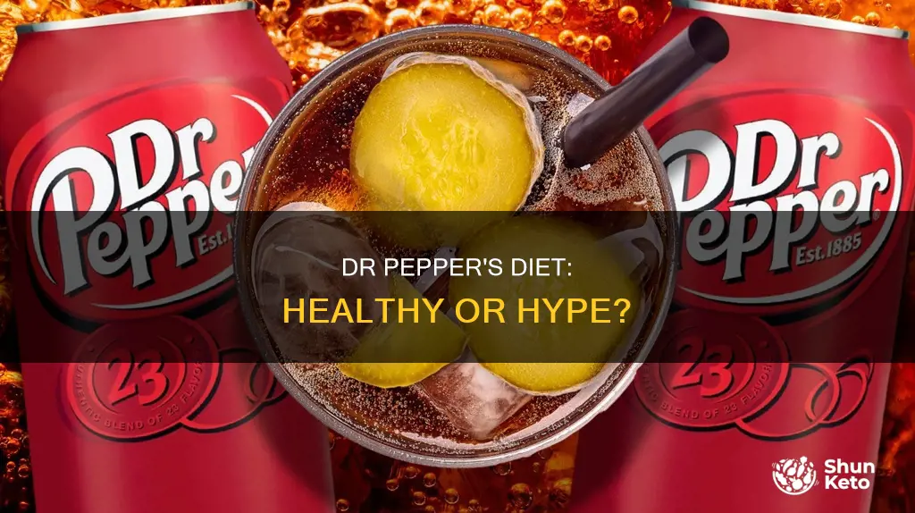 should i drink diet dr pepper
