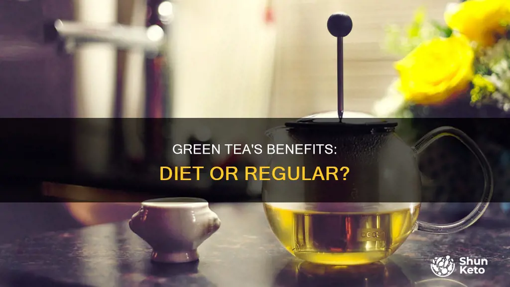 should i drink diet green tea