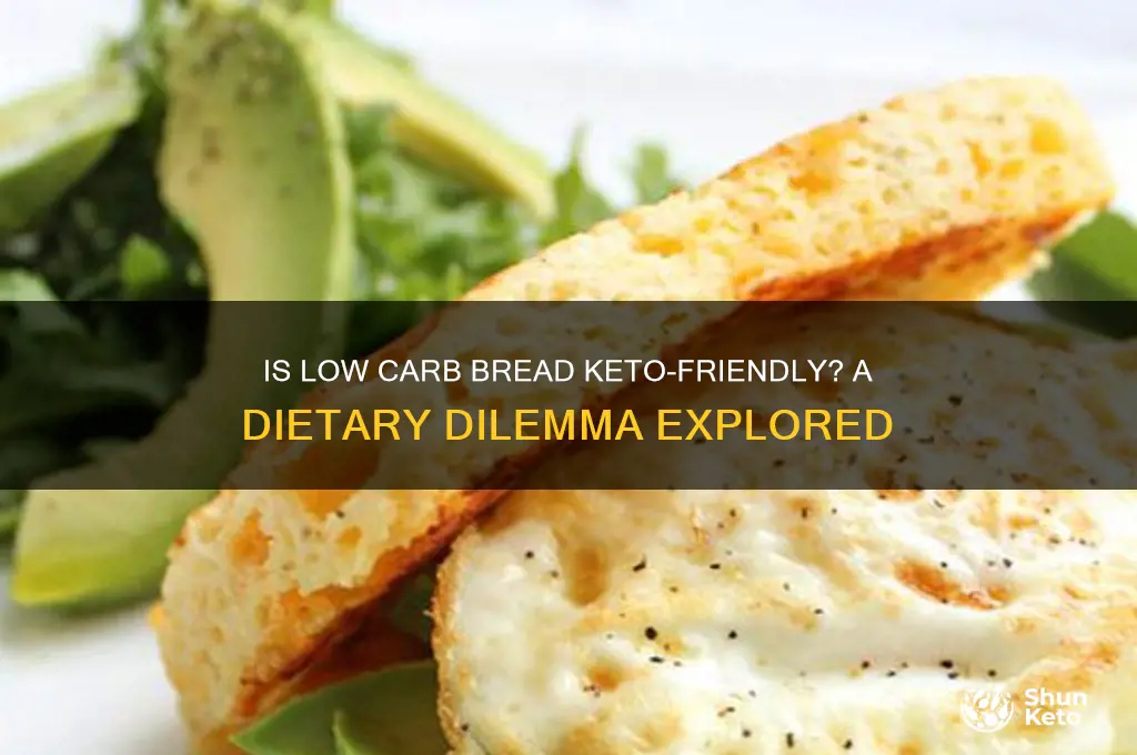 should i eat low carb bread on keto diet