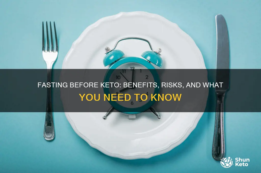 should i fast before i try keto diet