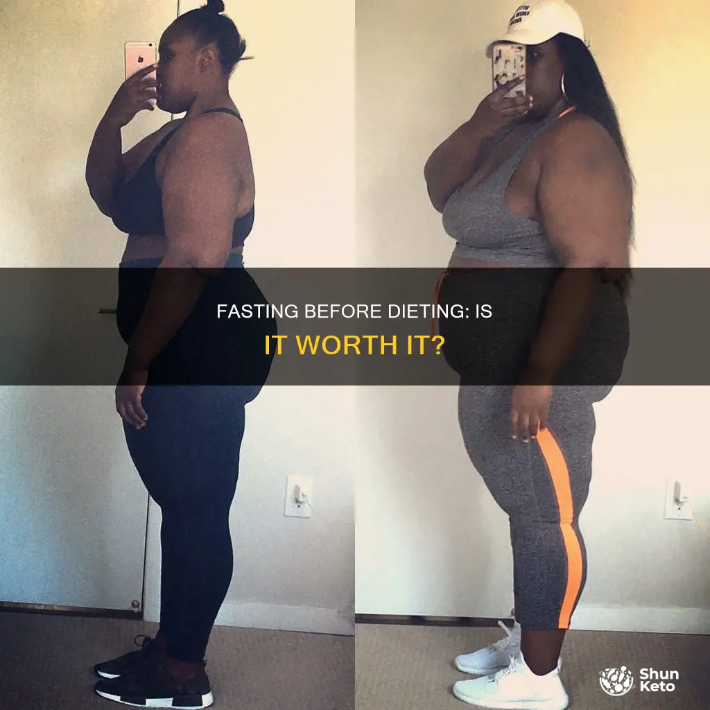 should i fast before starting a diet