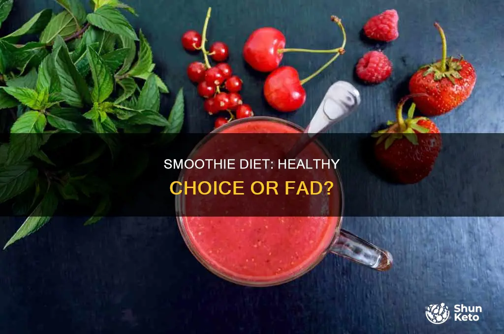 should i go on a smoothie diet