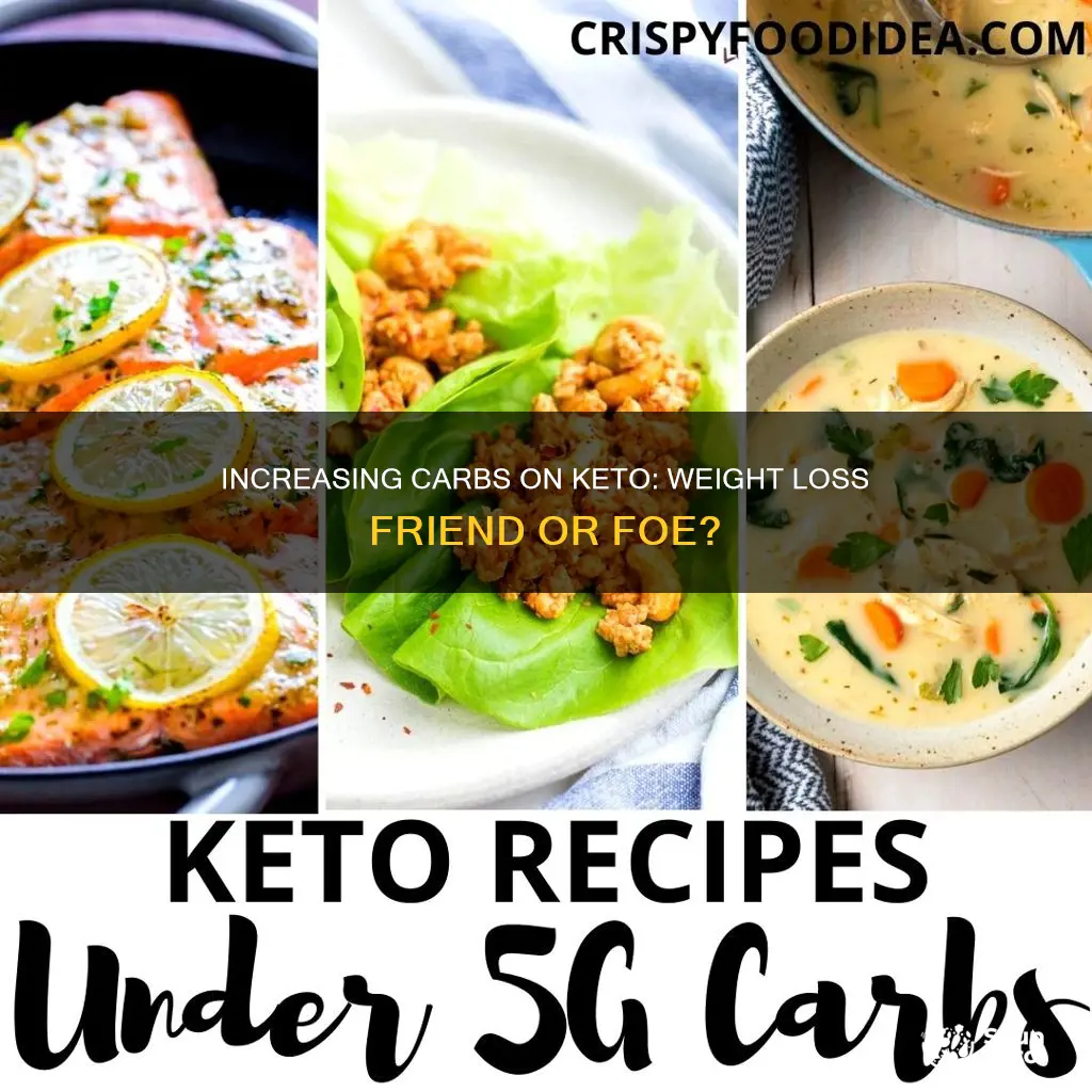 should i increase carbs on keto to lose weight