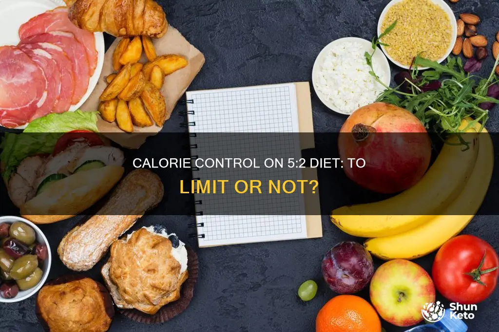 should i limit calories on 5 2 diet