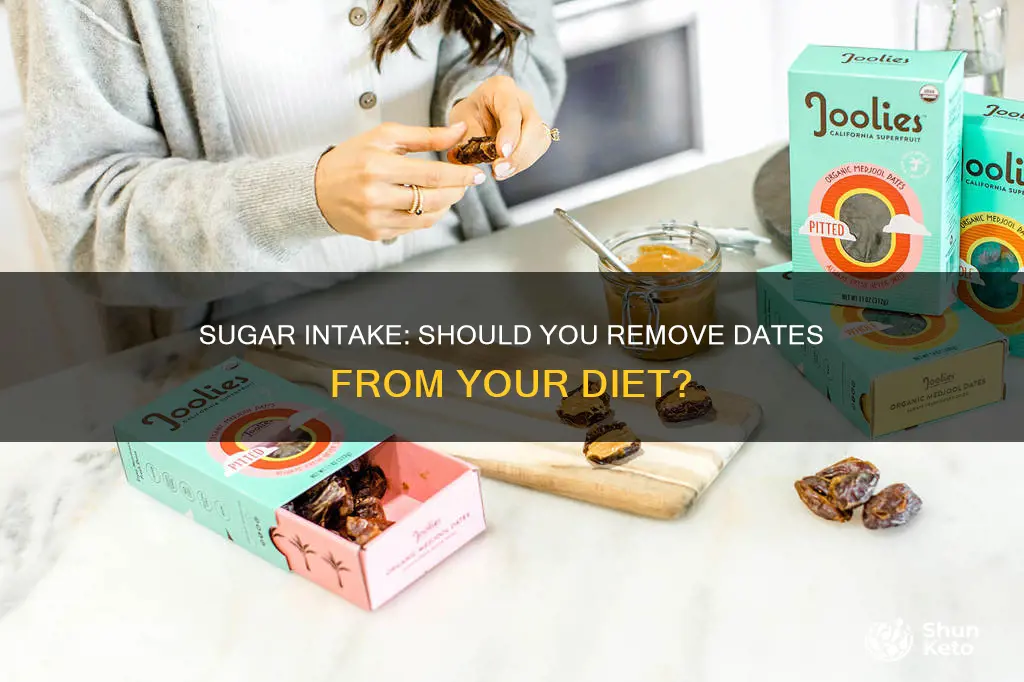 should i remove dates from diet because of sugar