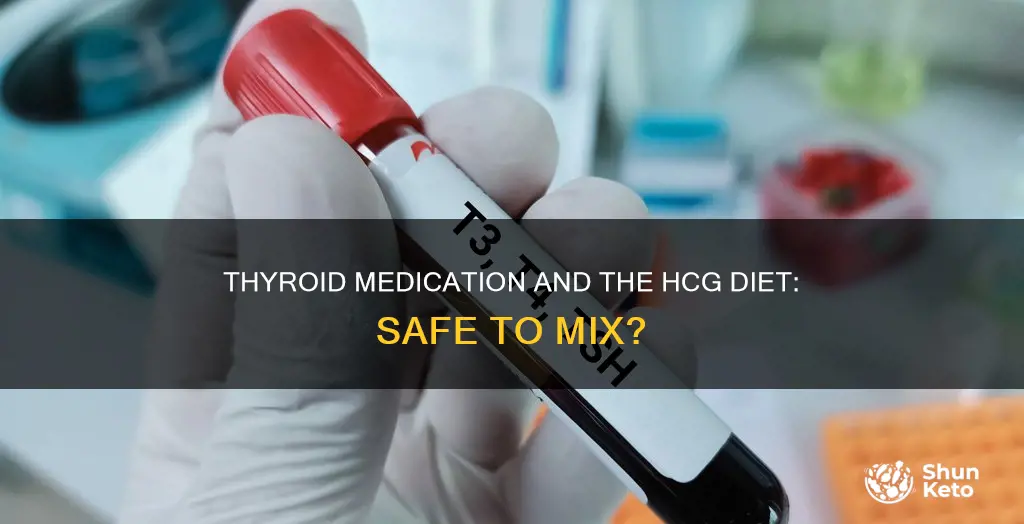 should i stop my thyroid medication during hcg diet