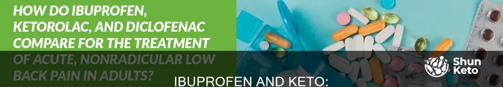 should I use ibuprofen while on keto