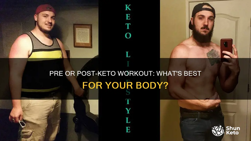 should I workout before fist keto meal or after