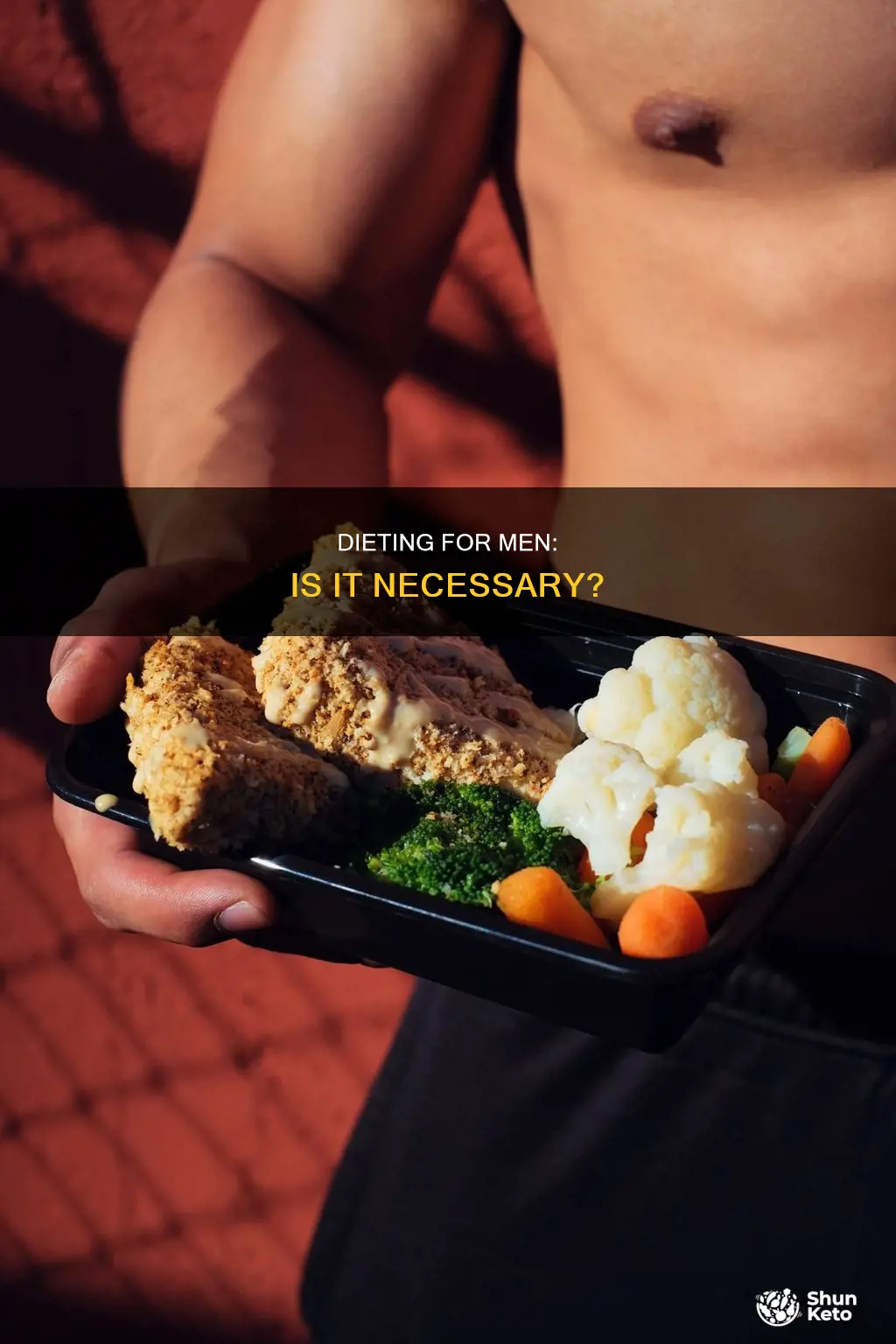should men go on a diet