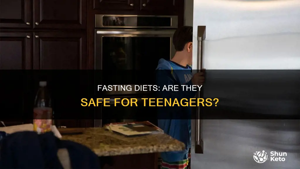 should teenagers do fasting diet