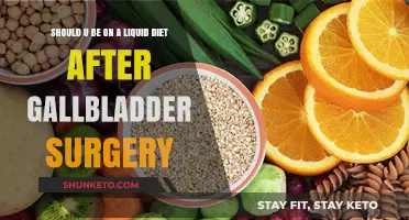 Liquid Diets: Post-Gallbladder Surgery Recovery