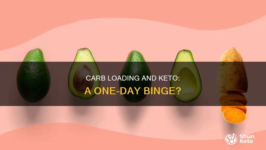 should you carb load one day during keto diet