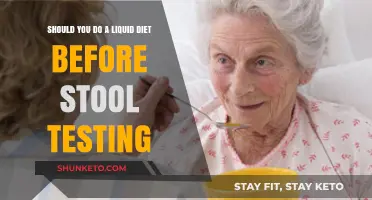Liquid Diet: Necessary Pre-Stool Test Prep?