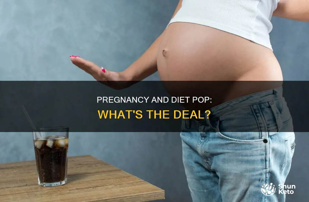 should you drink diet pop while pregnant