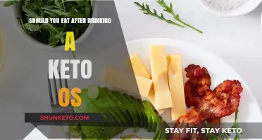 Keto OS and Eating: Should You Consume Food After Drinking?