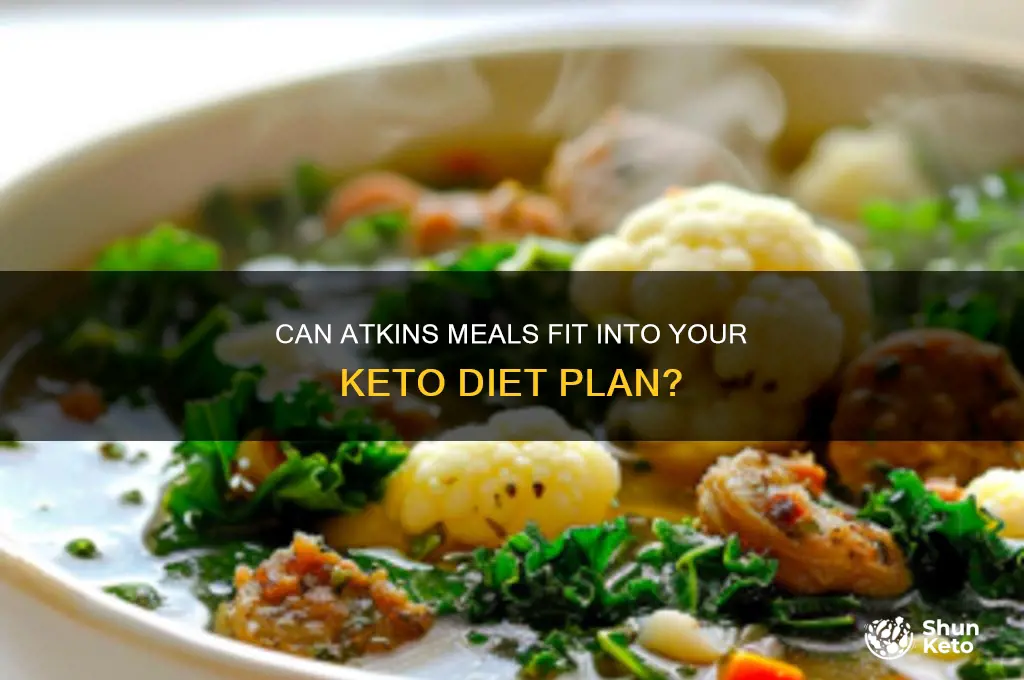 should you eat atkins meals on keto diet