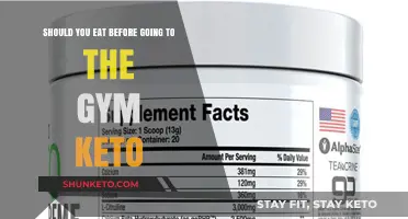 Keto and Gym: Should You Eat Before Your Workout?