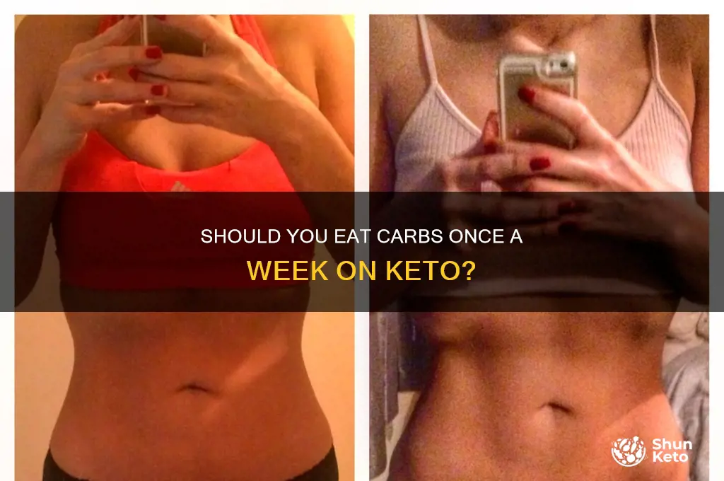 should you eat carbs once a week on keto