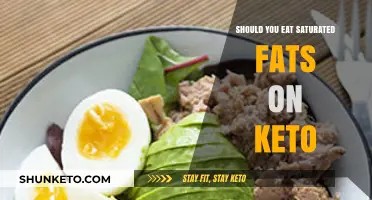Saturated Fats on Keto: Healthy Choice or Dietary Dilemma?