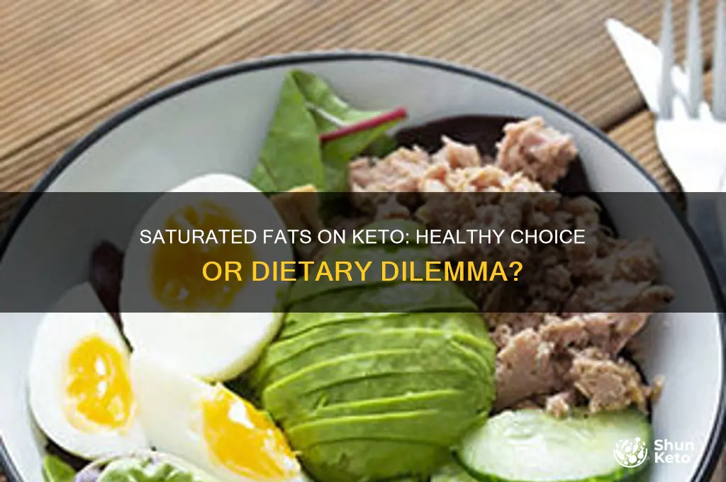 should you eat saturated fats on keto