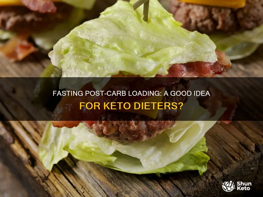 should you fast after a carb up on keto