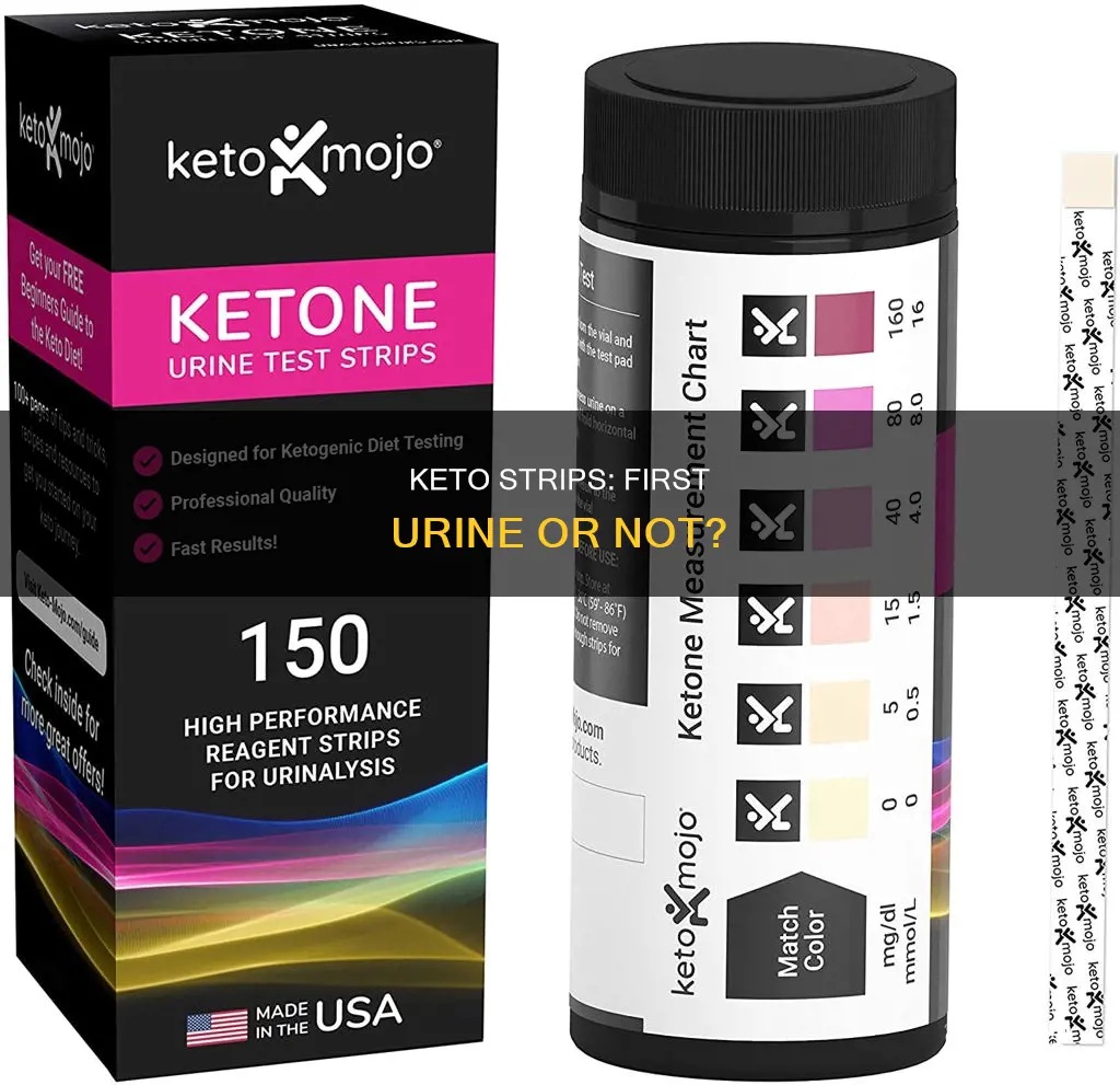 should you use keto strip first urine