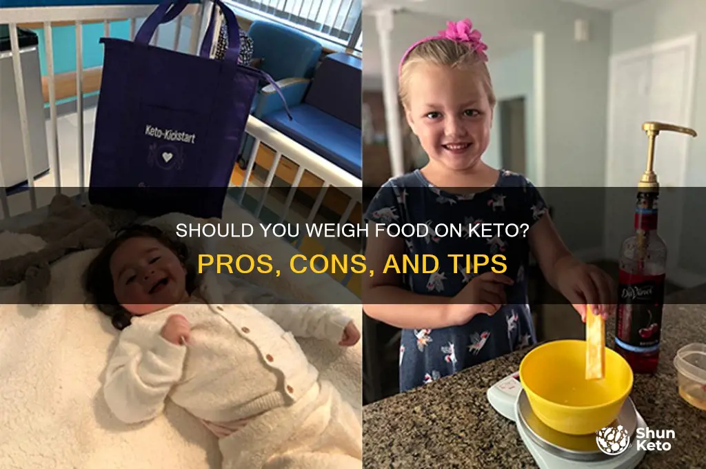 should you weigh your food on keto diet