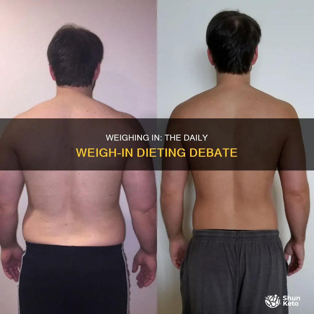 should you weigh yourself every day when dieting