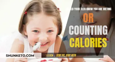 Teens and Dieting: To Tell or Not to Tell?
