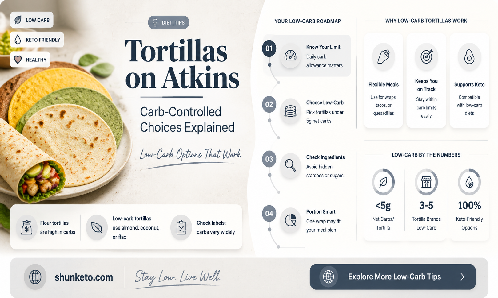 are carb controlled tortillas allowed on atkins diet