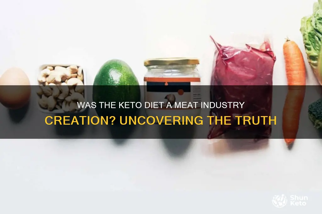was the keto diet created by the meat industry