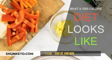 A Diet of 1000 Calories: What Does It Look Like?