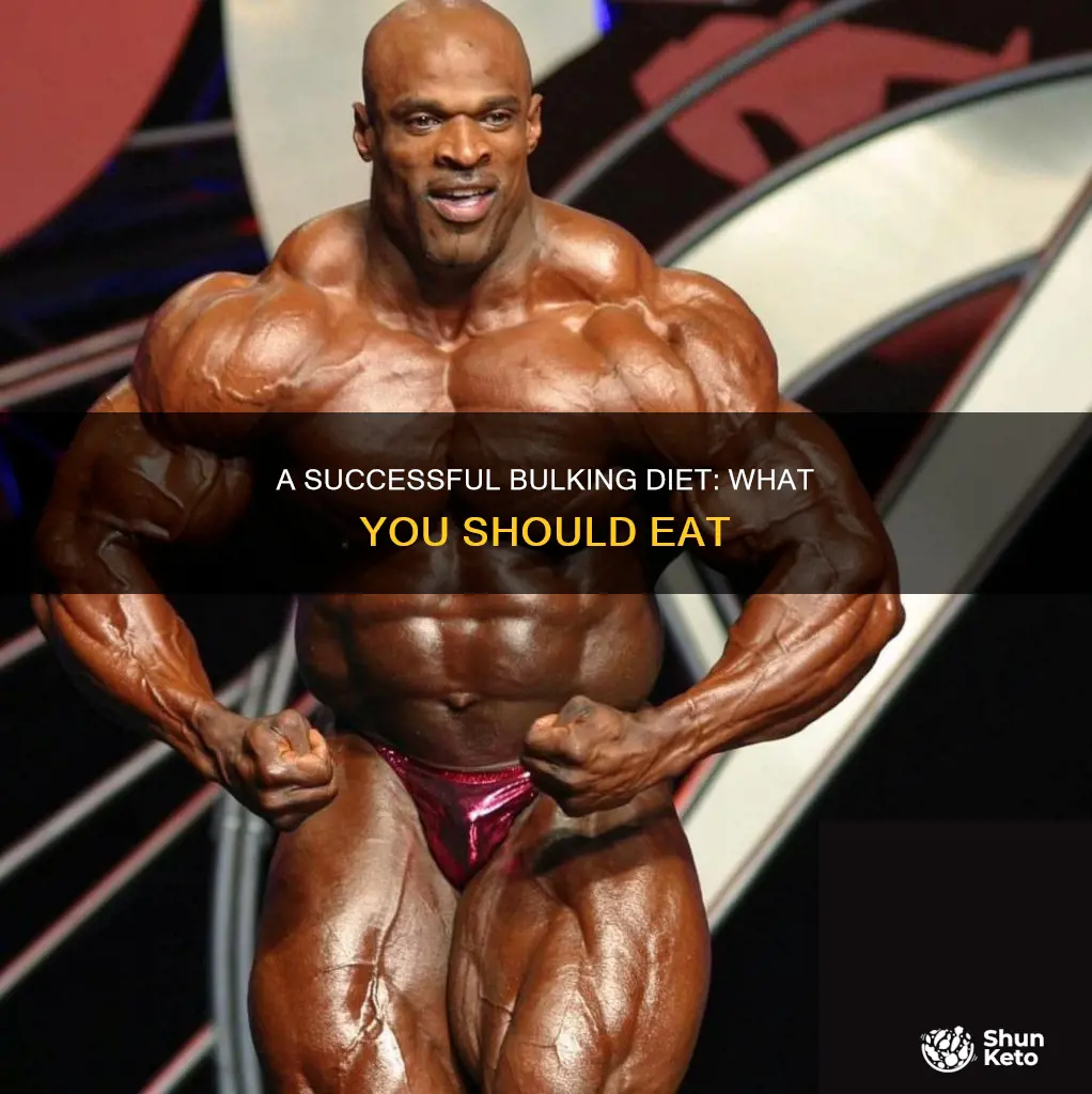 what a bulking diet looks like