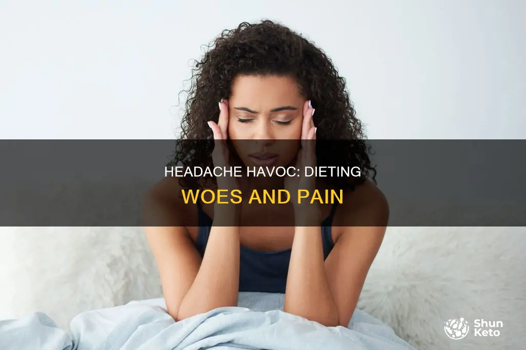 what a headache from dieting feels like