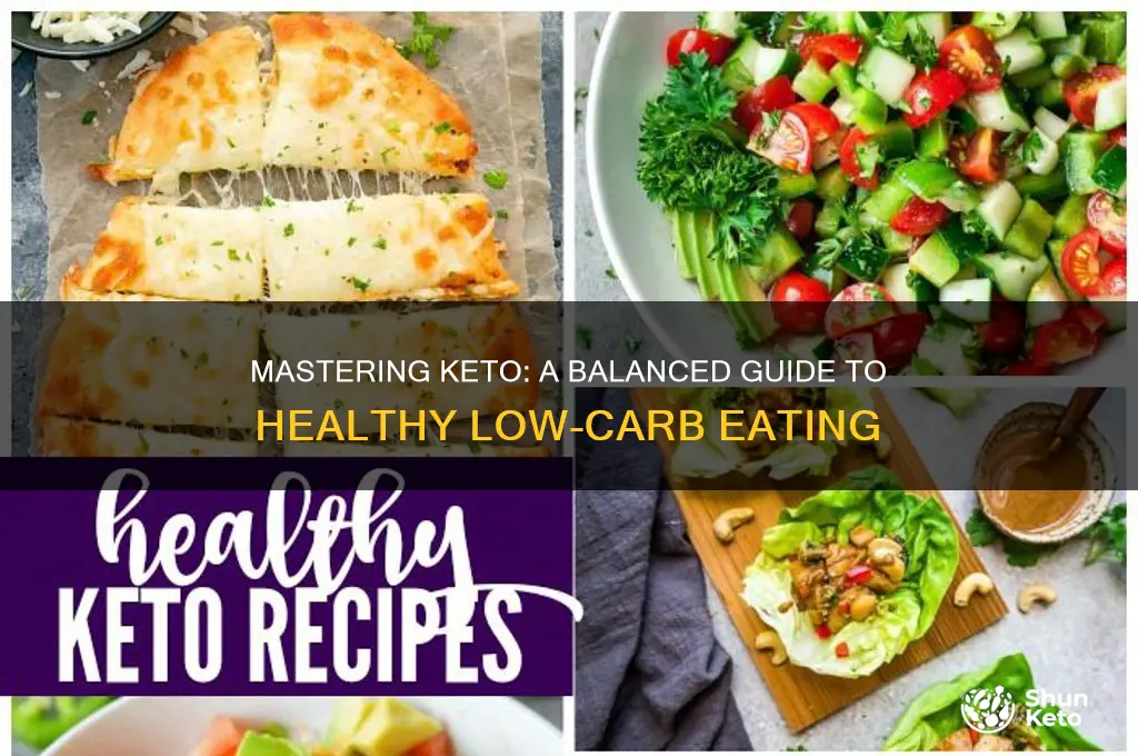 what a healthy keto diet looks like