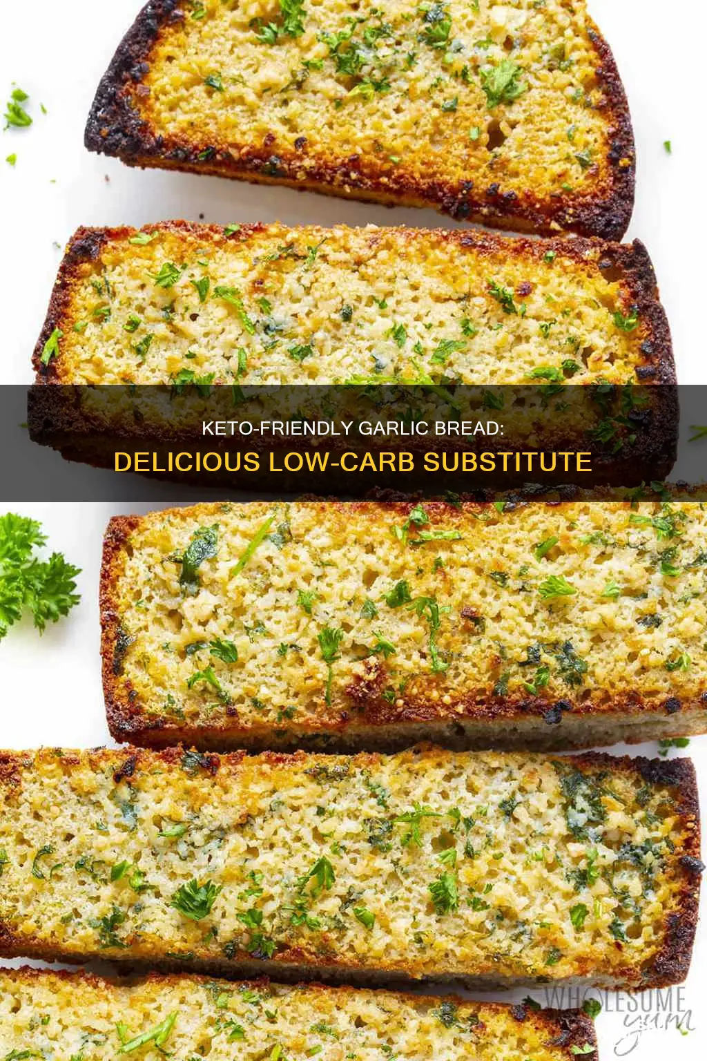 what a keto substitute for garlic bread